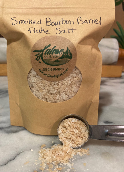 Smoked Bourbon Barrel Flake Salt